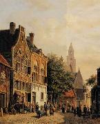 unknow artist European city landscape, street landsacpe, construction, frontstore, building and architecture. 298 oil painting picture wholesale